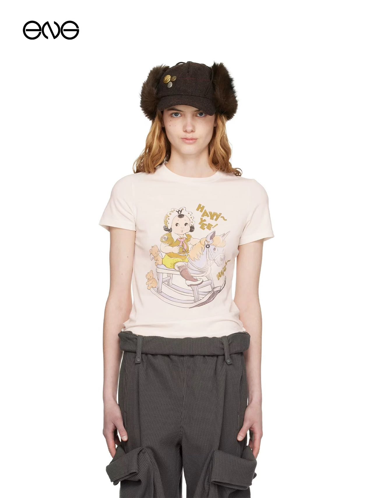 Open YY Rocking Baby Tee