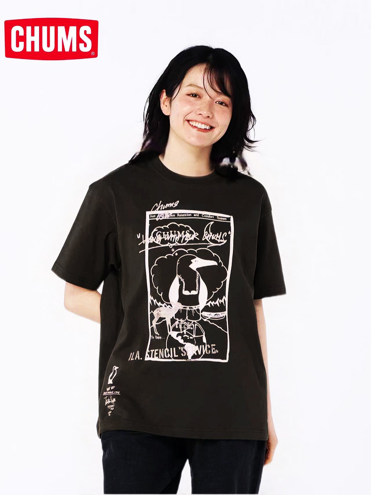 CHUMS Tsutomu Moriya Old Body Tee