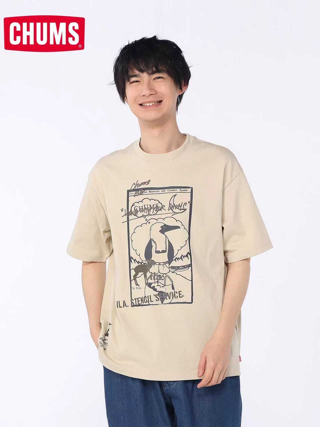 CHUMS Tsutomu Moriya Old Body Tee