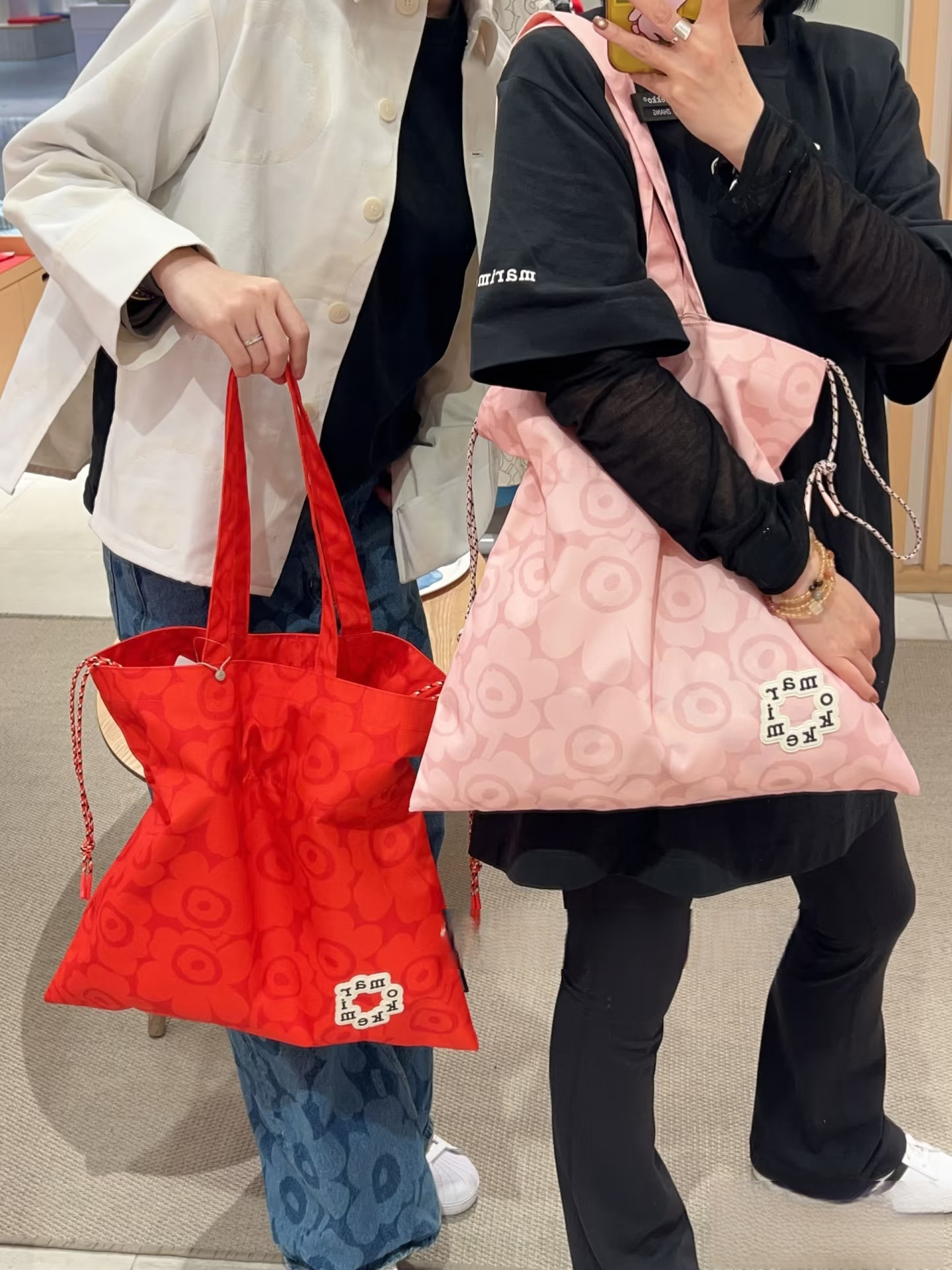 🌸Marimekko Metka Mini Unikko Tote Bag