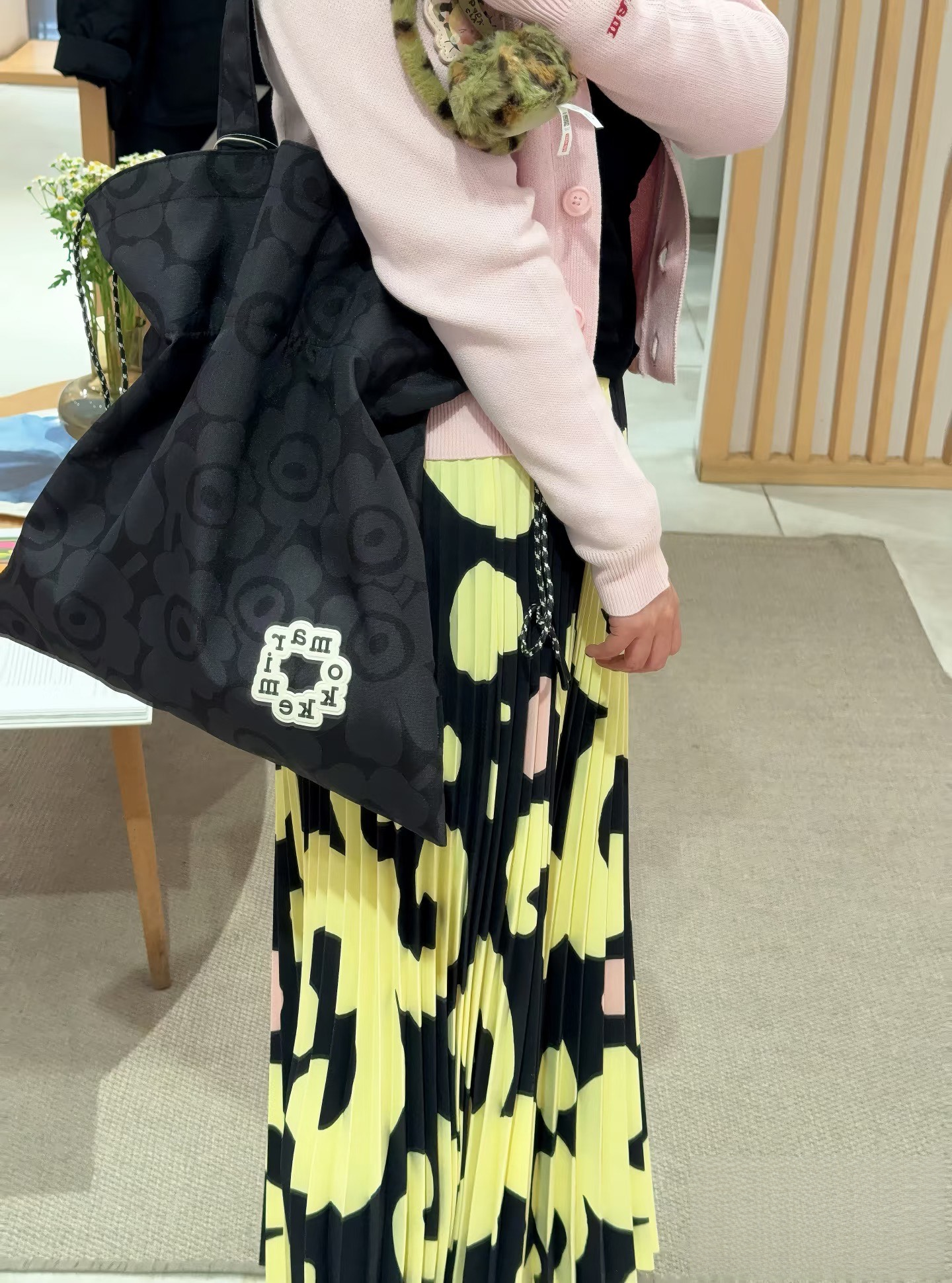 🌸Marimekko Metka Mini Unikko Tote Bag