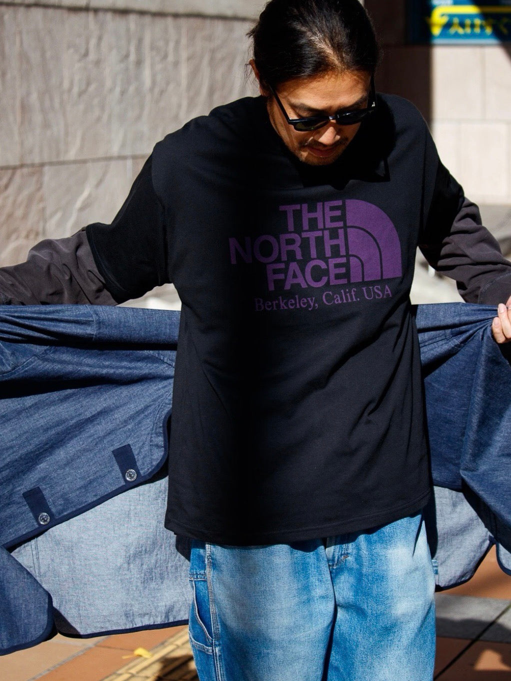 Palace X TNF Purple Label Tee