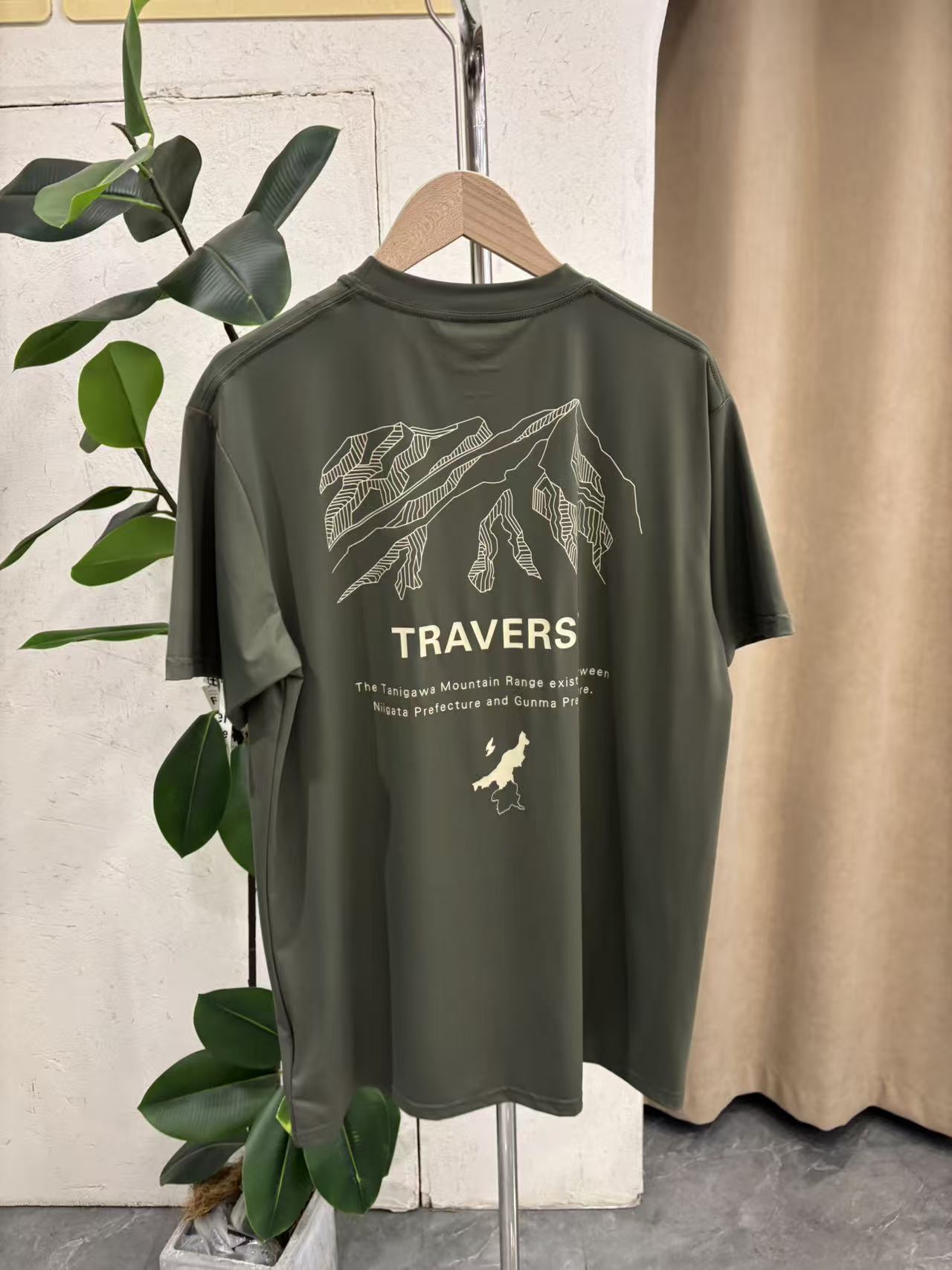 Snow Peak x Tonedtrout Quick Drying Tee