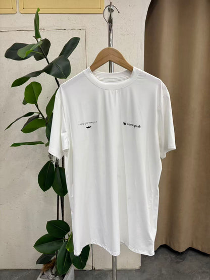 Snow Peak x Tonedtrout Quick Drying Tee