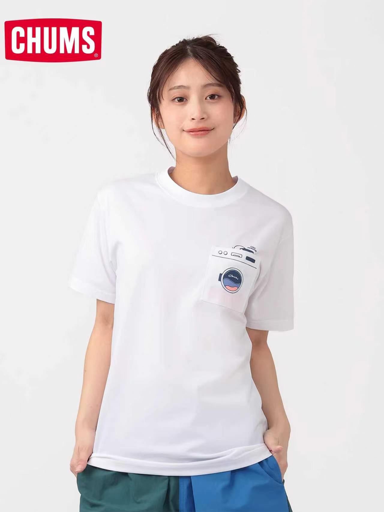 Chums Dry Sunday Morning Pocket Tee