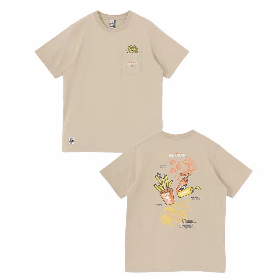 Chums Anti -Bug Fast Food Pocket Tee