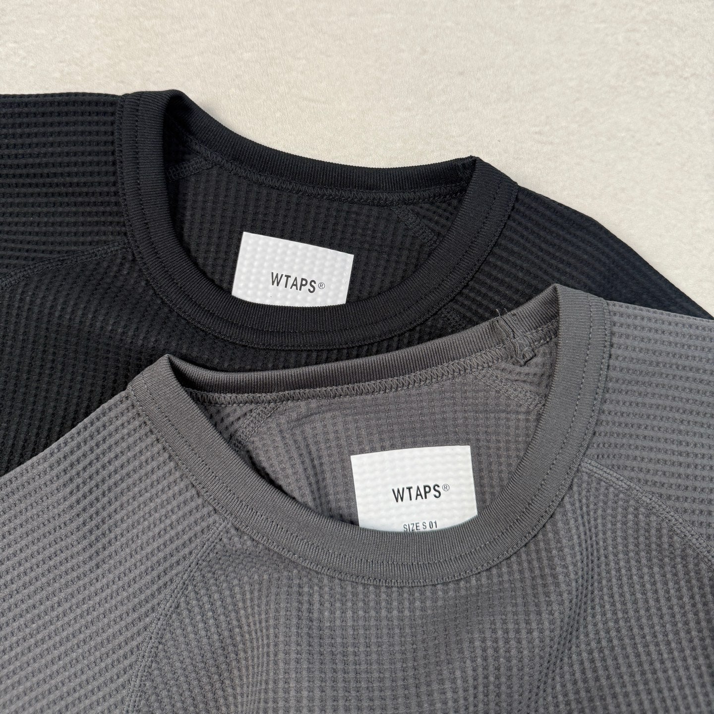 Wtaps Waffle Ls  Poly Tee