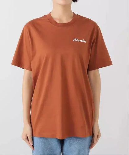 IENA Print Short Sleeve Tee - HLY &amp; CHOCCICO