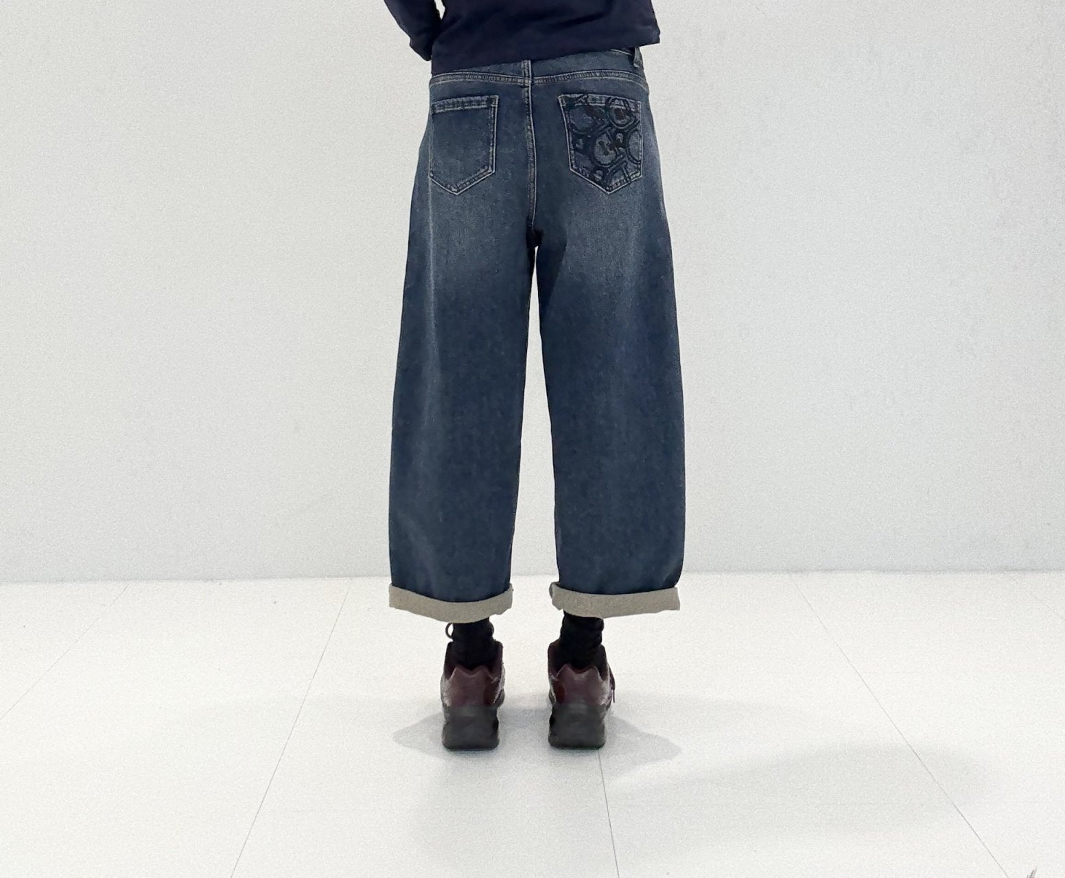 韓國直送 Brushed jeans - HLY & CHOCCICO