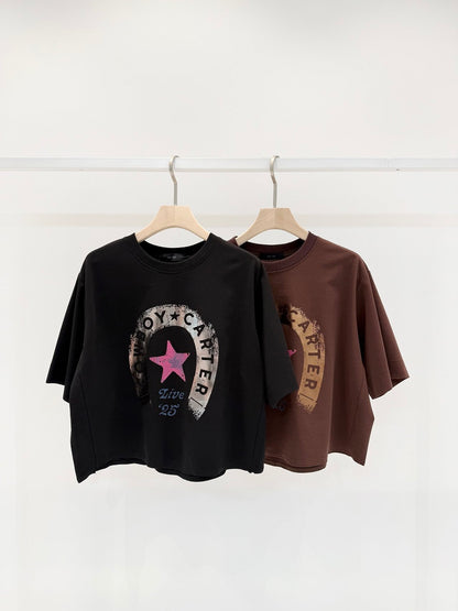 韓國直送Cowboy Carter Retro Tee