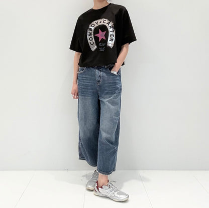 韓國直送Cowboy Carter Retro Tee
