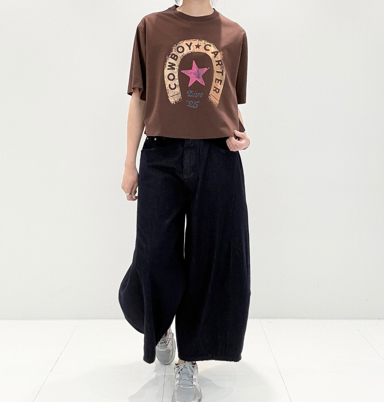 韓國直送Cowboy Carter Retro Tee