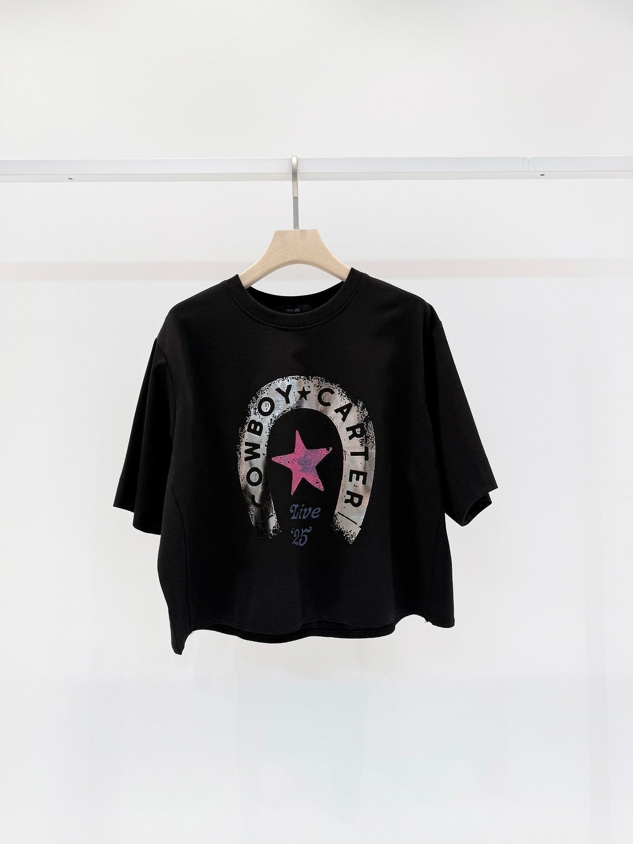 韓國直送Cowboy Carter Retro Tee