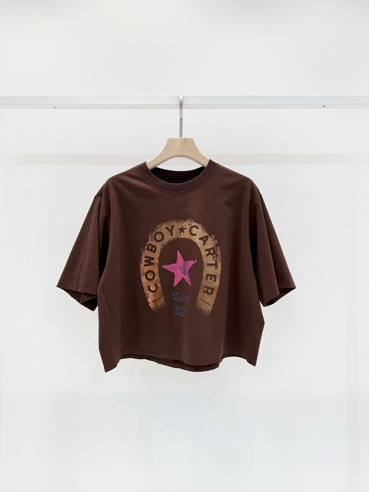 韓國直送Cowboy Carter Retro Tee