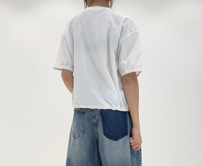 韓國直送Meet Drawstring Tee