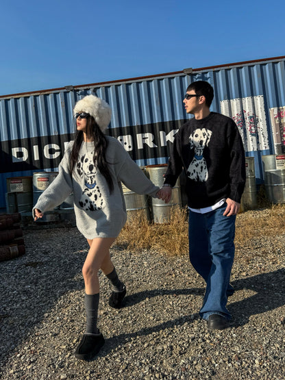 韓國直送 PLUS 82 HIYA Popchon Dalmatian Knit - HLY &amp; CHOCCICO