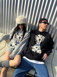 韓國直送 PLUS 82 HIYA Popchon Dalmatian Knit - HLY & CHOCCICO