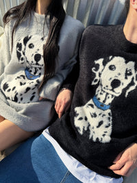 韓國直送 PLUS 82 HIYA Popchon Dalmatian Knit - HLY & CHOCCICO