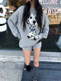 韓國直送 PLUS 82 HIYA Popchon Dalmatian Knit - HLY & CHOCCICO