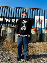 韓國直送 PLUS 82 HIYA Popchon Dalmatian Knit - HLY & CHOCCICO