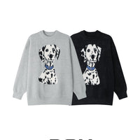 韓國直送 PLUS 82 HIYA Popchon Dalmatian Knit