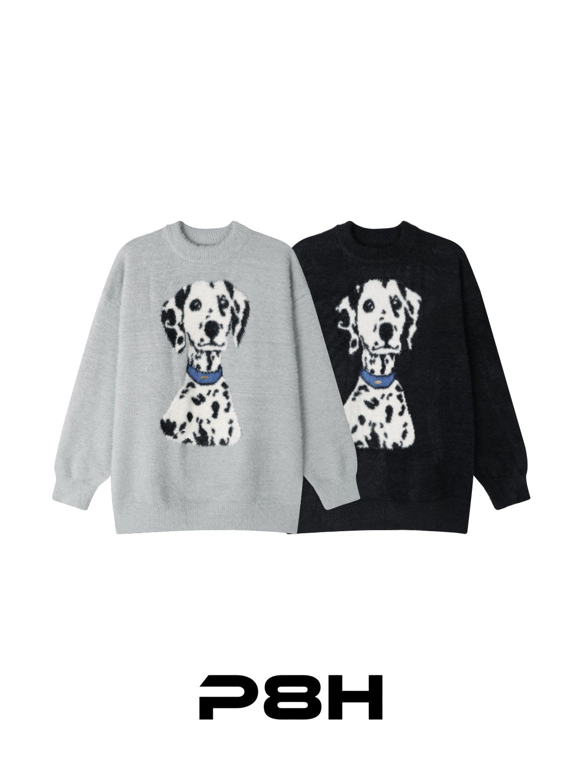 韓國直送 PLUS 82 HIYA Popchon Dalmatian Knit - HLY &amp; CHOCCICO