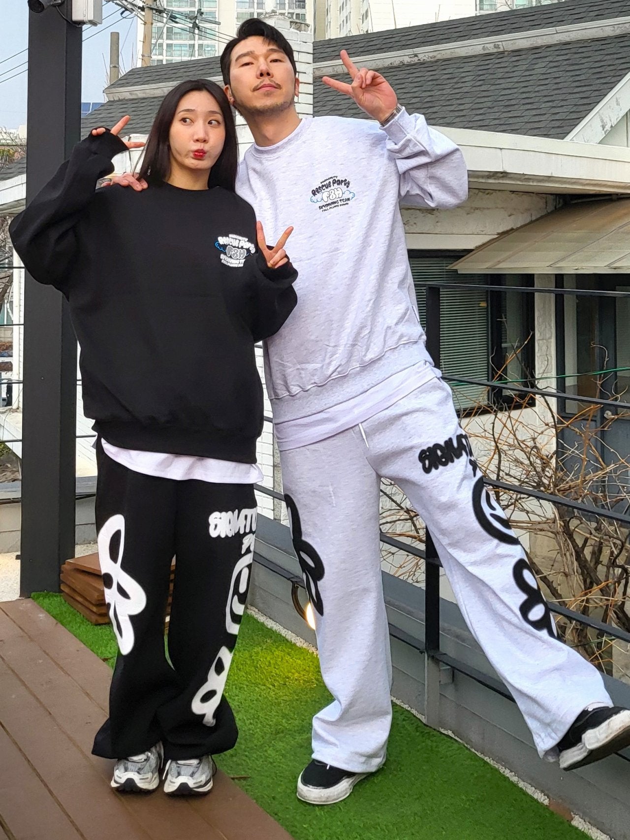 韓國直送 PLUS 82 HIYA Spray String Pants - 6 Color