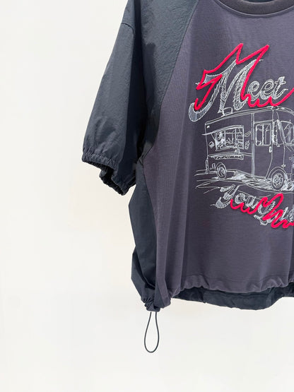 韓國直送Meet Drawstring Tee