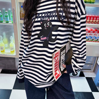 韓國直送 PLUS 82 HIYA Remix Cat ST Long Sleeve