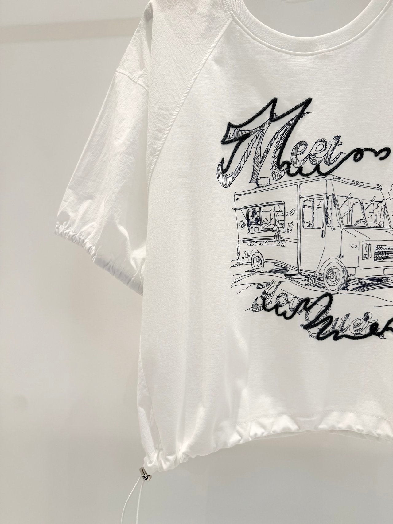 韓國直送Meet Drawstring Tee