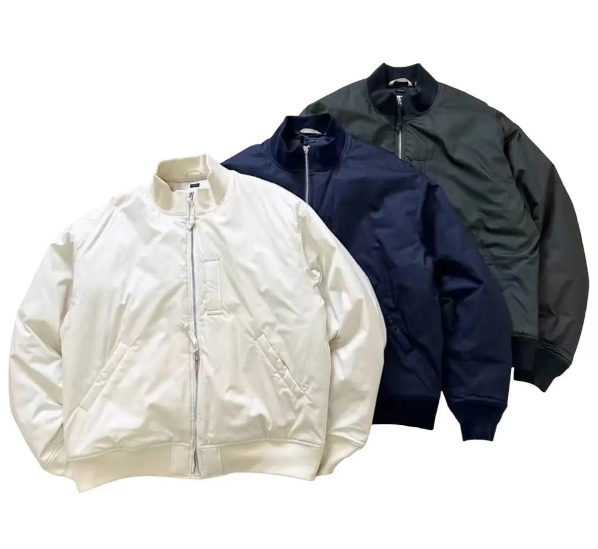 Nanamica Insulation Varsity Jacket MA1- 3 Color HLY & CHOCCICO