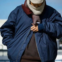 Nanamica Insulation Varsity Jacket MA1- 3 Color HLY & CHOCCICO