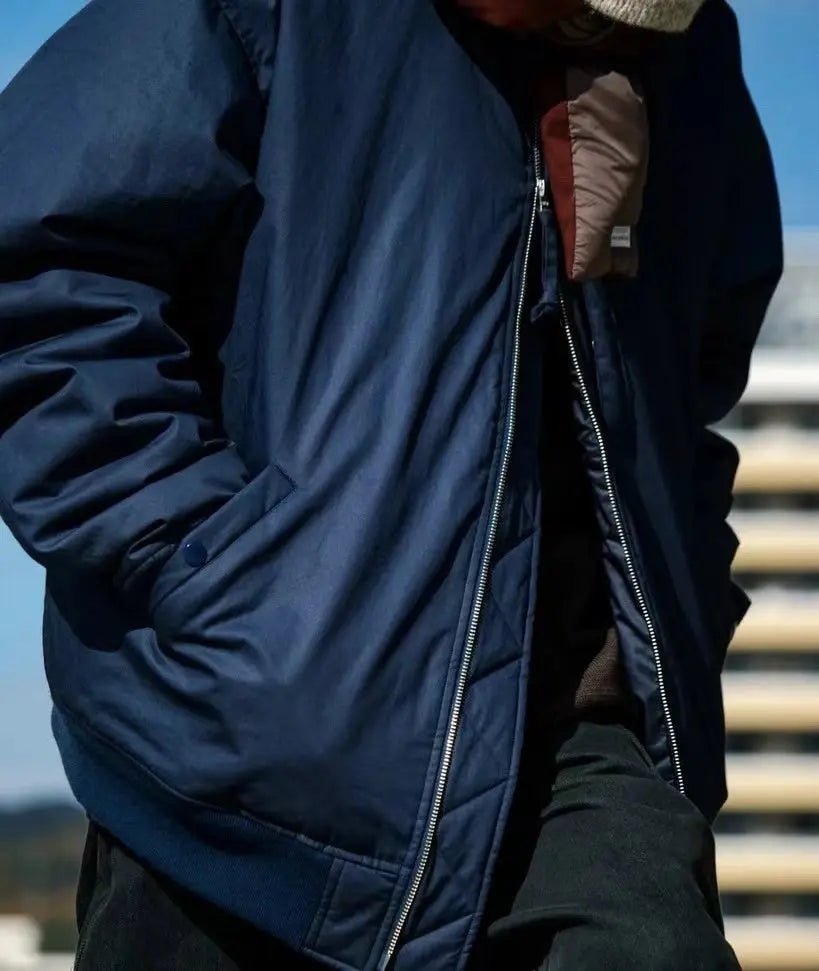 Nanamica Insulation Varsity Jacket MA1- 3 Color HLY & CHOCCICO