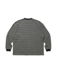 JACQUARD BORDER L/S Long-Sleeve Tee HLY & CHOCCICO