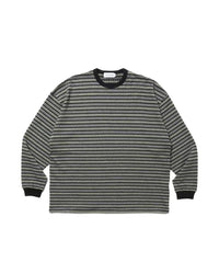 JACQUARD BORDER L/S Long-Sleeve Tee HLY & CHOCCICO