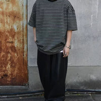 Jacquard Border Tee HLY & CHOCCICO