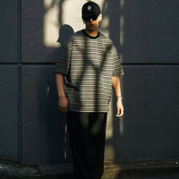 Jacquard Border Tee HLY & CHOCCICO