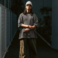 Jacquard Border Tee HLY & CHOCCICO