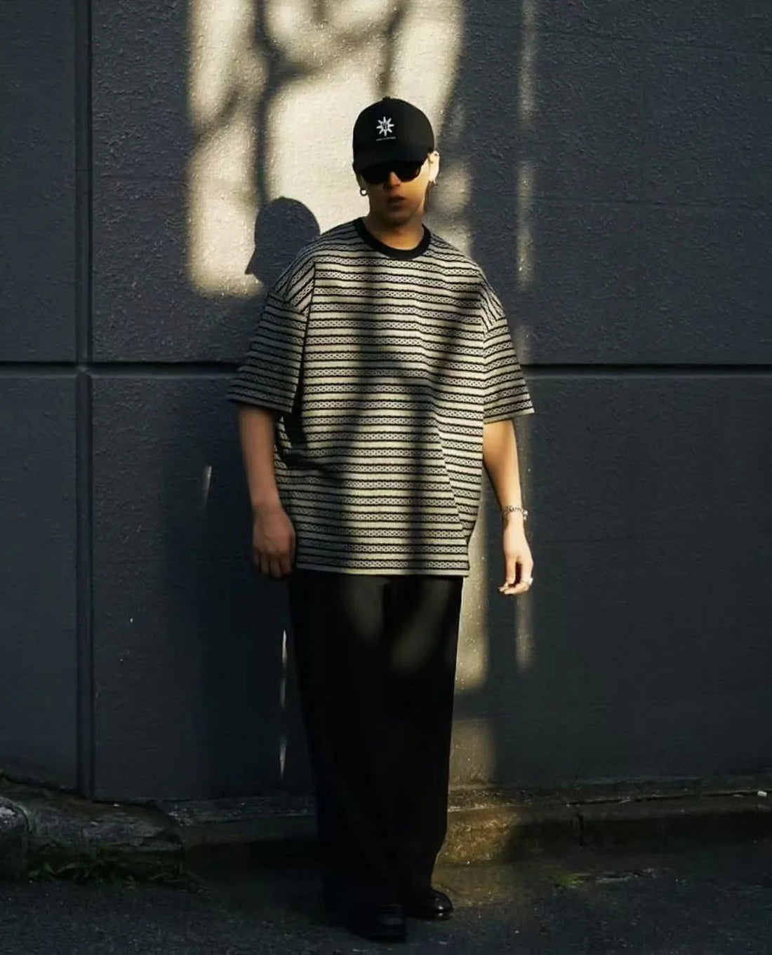 Jacquard Border Tee - HLY &amp; CHOCCICO