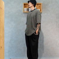 Jacquard Border Tee HLY & CHOCCICO