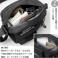 日本直送Kangol 2L Layer Type Square Shoulder Bag - HLY & CHOCCICO