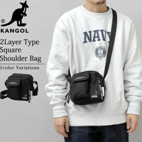 日本直送Kangol 2L Layer Type Square Shoulder Bag - HLY & CHOCCICO