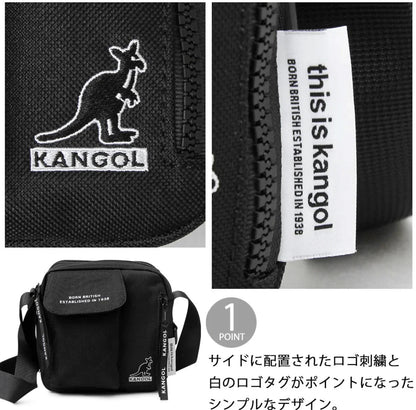 日本直送Kangol 2L Layer Type Square Shoulder Bag - HLY &amp; CHOCCICO