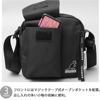 日本直送Kangol 2L Layer Type Square Shoulder Bag - HLY & CHOCCICO