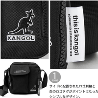 日本直送Kangol 2L Layer Type Square Shoulder Bag - HLY & CHOCCICO