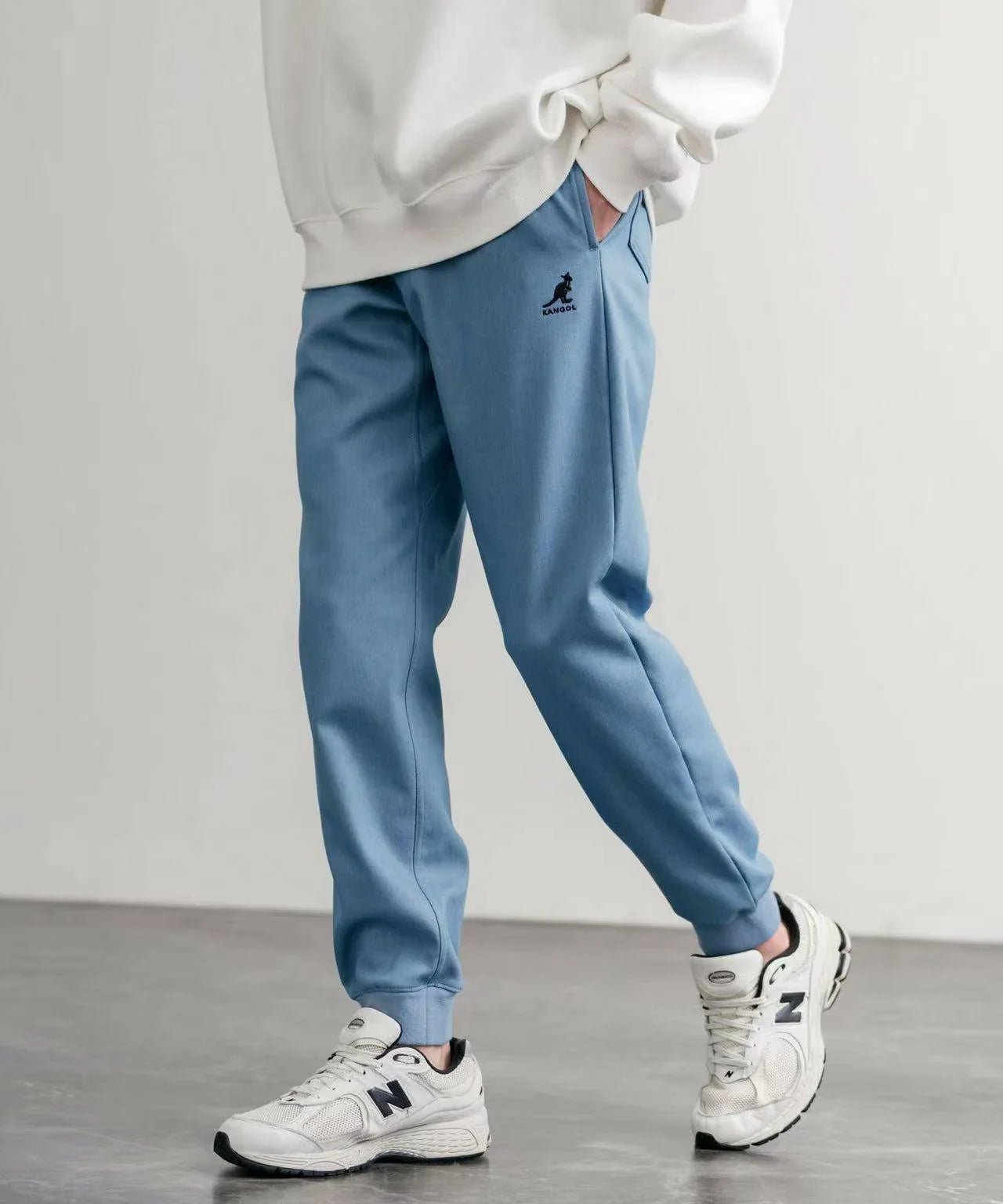 日本直送KANGOL Collaboration Fleece Heat Jogger Easy Pants 11 Color - HLY &amp; CHOCCICO