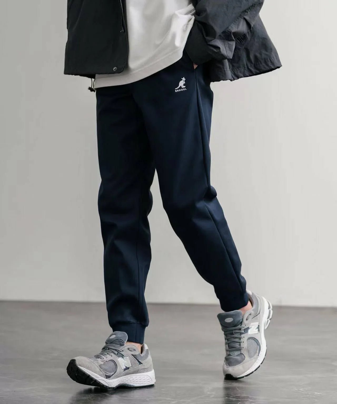 日本直送KANGOL Collaboration Fleece Heat Jogger Easy Pants 11 Color - HLY &amp; CHOCCICO