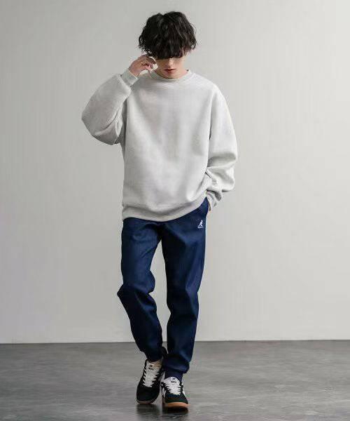 日本直送KANGOL Collaboration Fleece Heat Jogger Easy Pants 11 Color - HLY &amp; CHOCCICO
