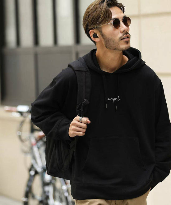 日本直送KANGOL 別注Embroidered Hoodie Sweatshirt Hoodie