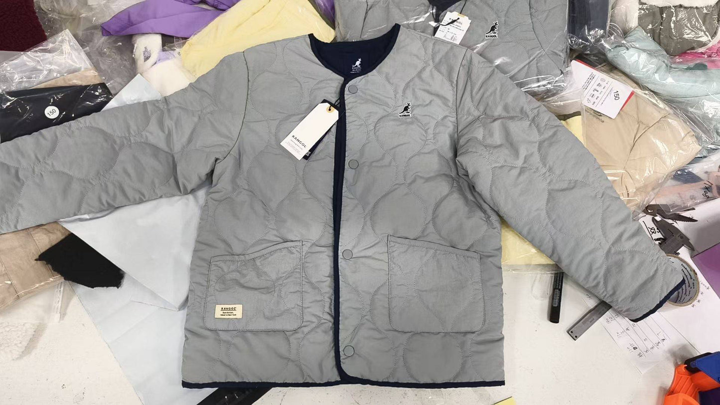 Kangol Kids New Color Quilted Jumper Jacket - HLY & CHOCCICO